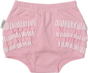 Sooki Baby Pink Ruffle Bum Nappy Pants